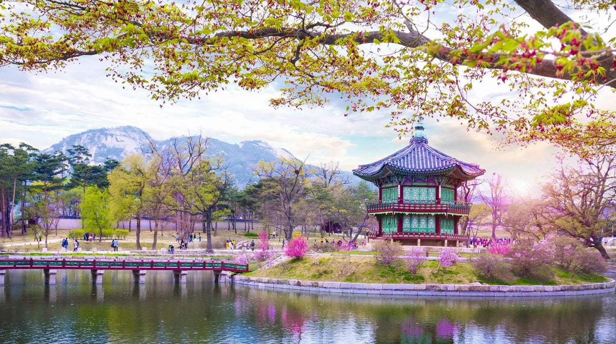 Gyeongbokgung paleis Seoul Zuid-Korea 1