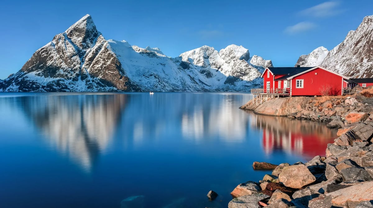 Lofoten - Rorbuer in winter1 (1)