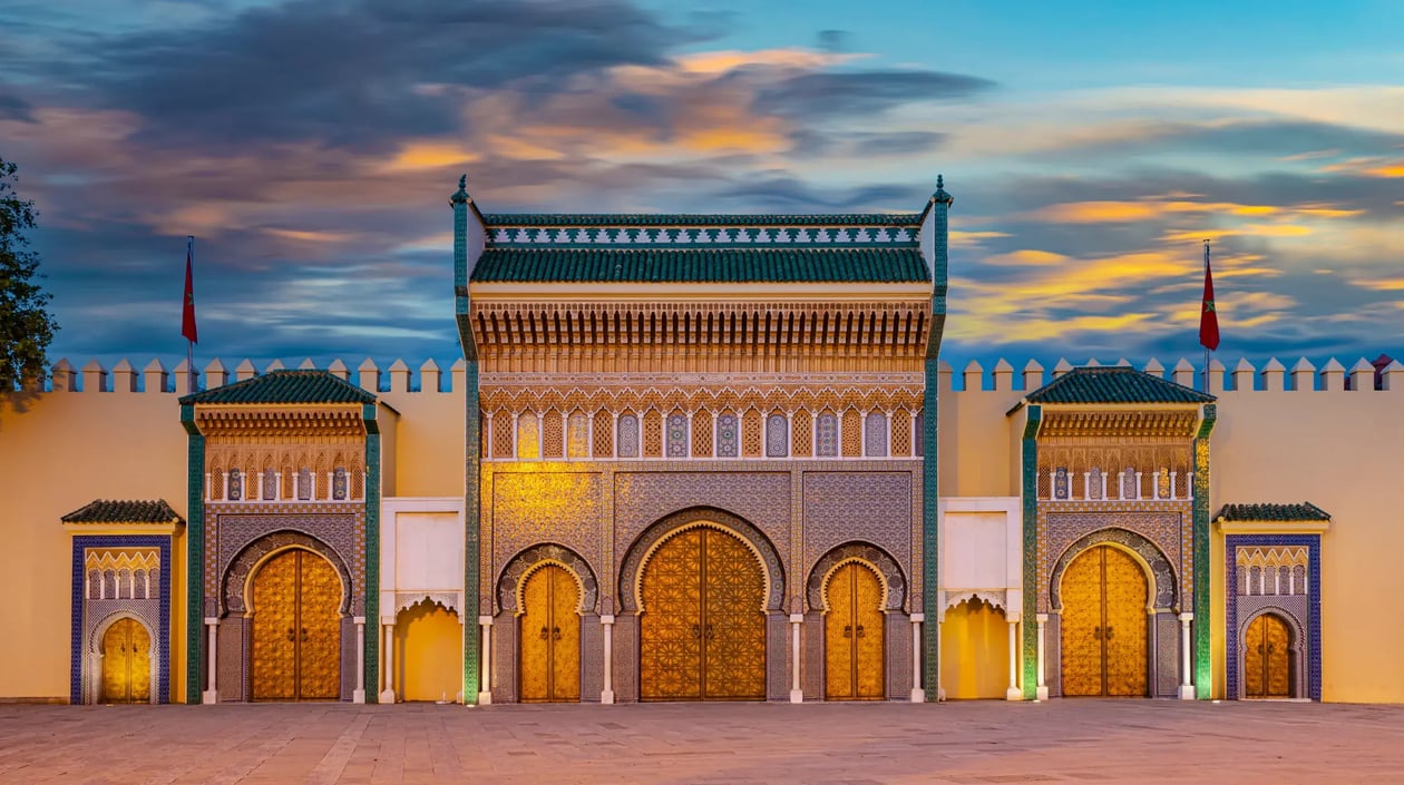 Fes, Marokko Poort