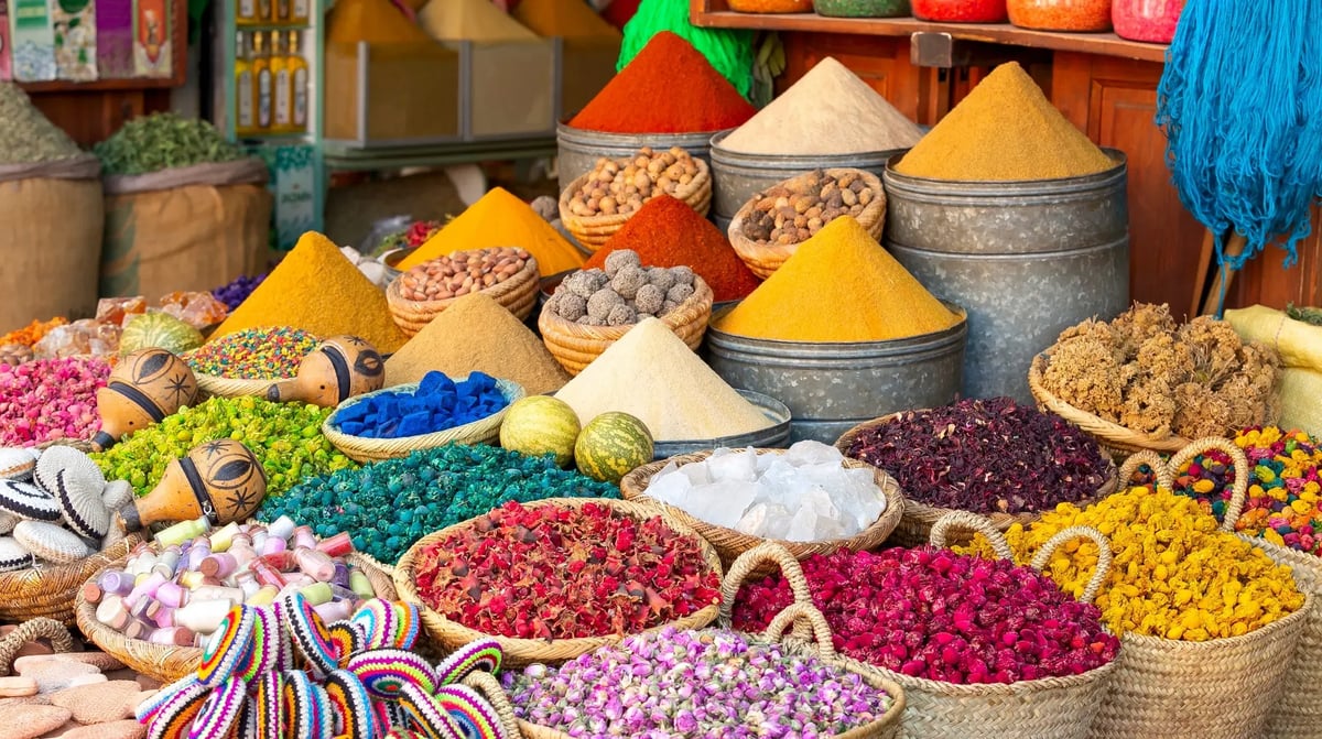 Spices, medina