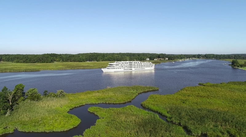 American Cruise Lines Modern American Riverboat