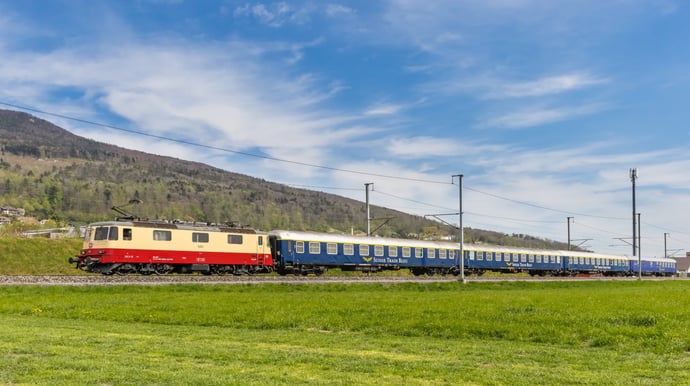 11-daagse nostalgische treinreis met de Suisse Train Bleu naar Oostenrijk 
