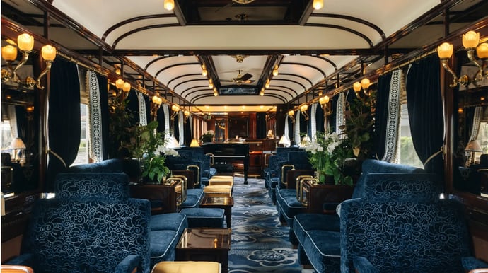 2-daagse luxe treinreis met de Venice Simplon-Orient-Express van Parijs via Wenen n aar Boedapest en v.v.   