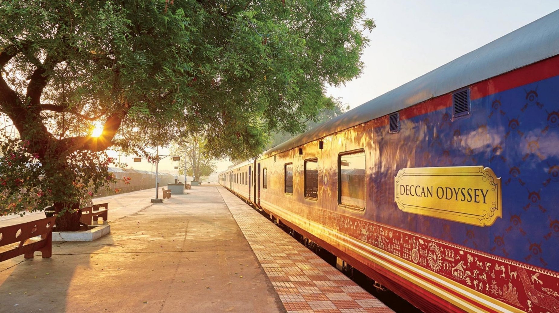 Deccan Odyssey exterieur Treinreis India