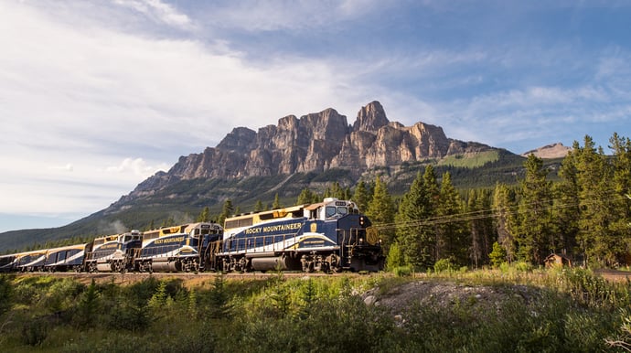 9 daagse treinreis met de luxe Rocky Mountaineer door West Canada