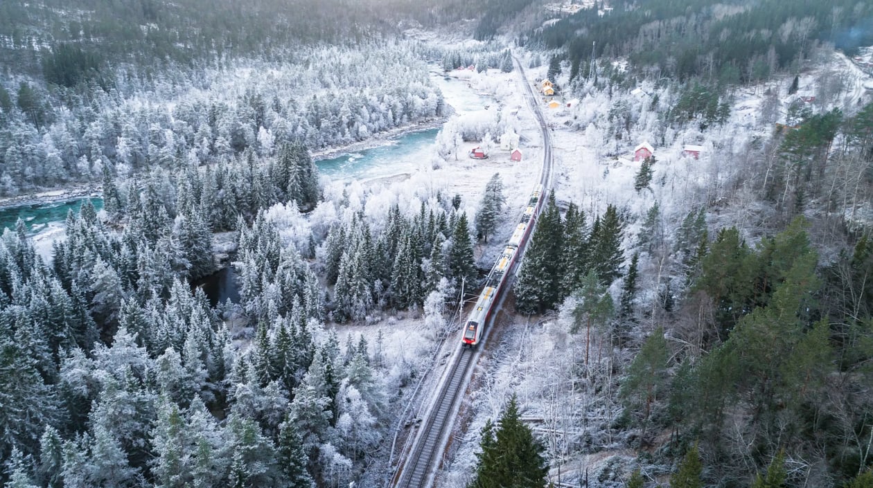 Noorwegen - Bergensbahn Winter (2)