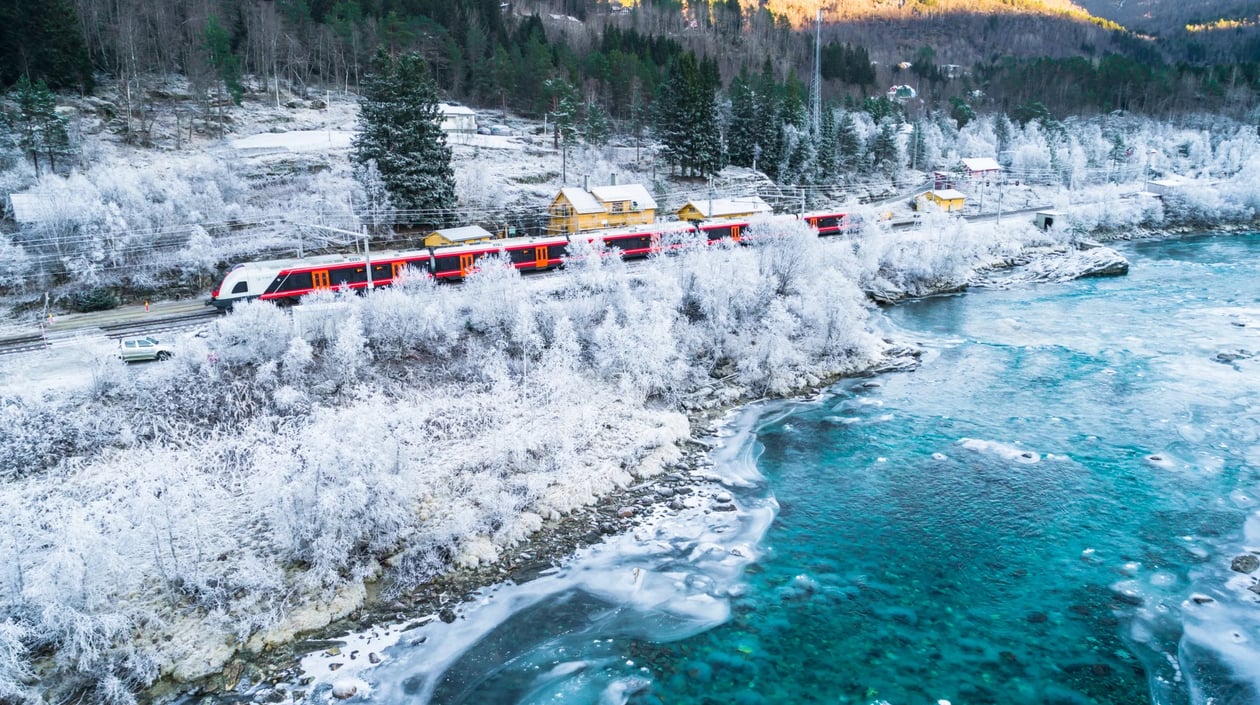 Noorwegen - Trein Bergen - Oslo