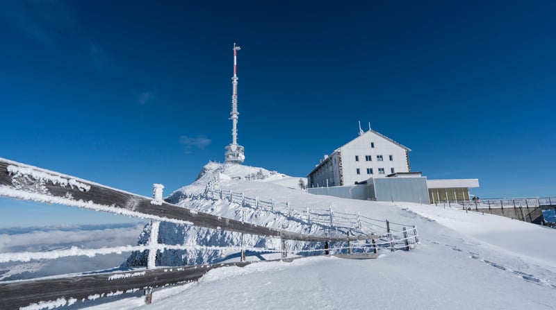 Die Eiskönigin - Rigi Kulm im Winterkleid