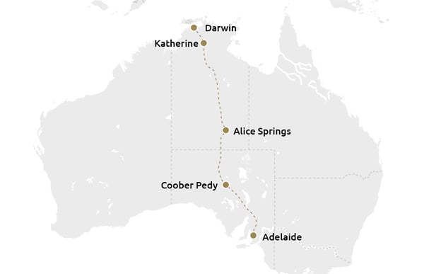 Australie, The Ghan Expedition