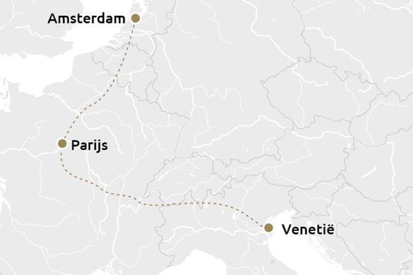 Per VSOE van Venetie naar parijs