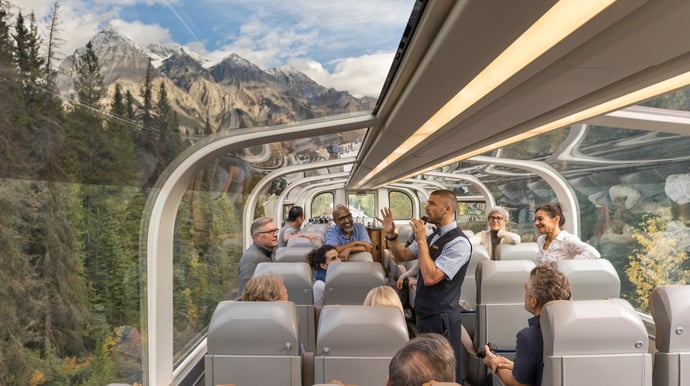 9-daagse reis door West Canada waarbij gereisd wordt met de Rocky Mountaineer