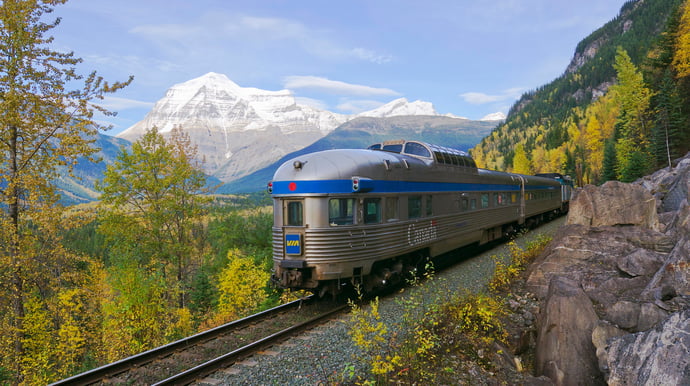 19-daagse treinreis met Rocky Mountaineer en de Skeen van Via Rail