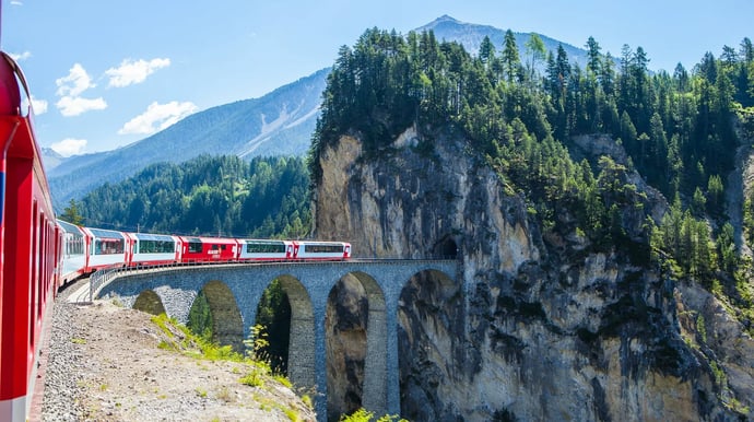 10-daagse Rail & Sail: Vierlandencruise & Glacier Express 