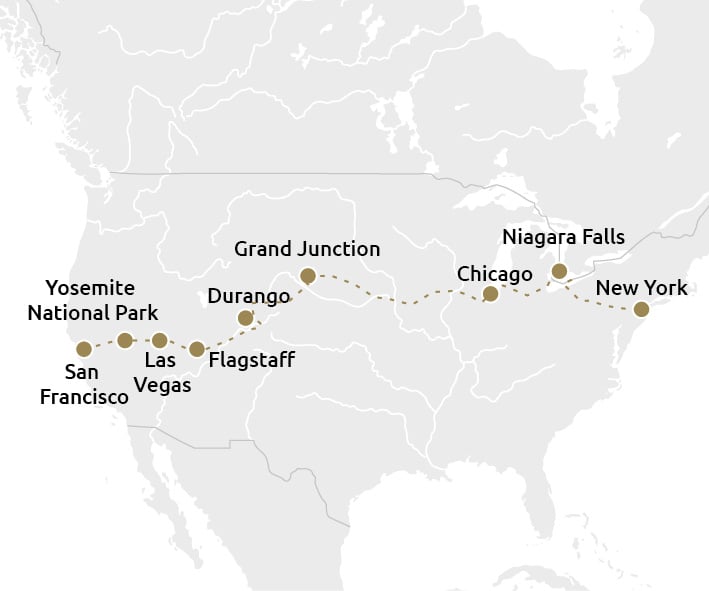 Grand Train Tour of America