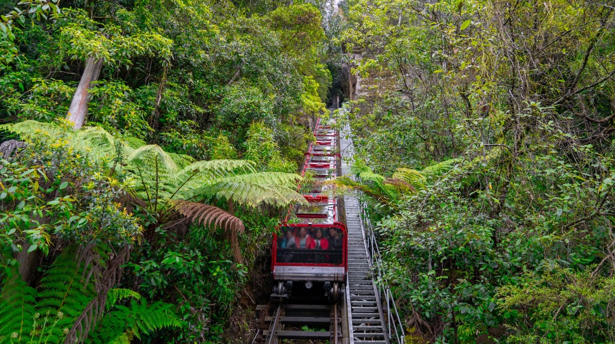 Australië - Blue Mountains Scenic railway