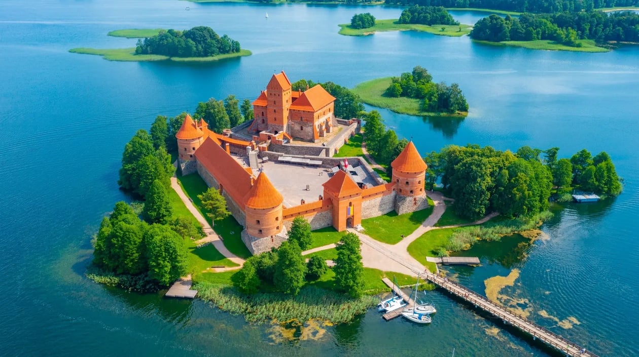 Trakai - Kasteel op eiland