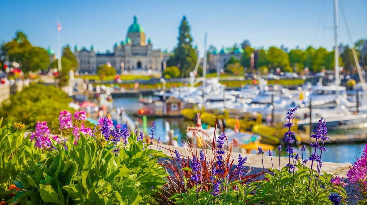 Victoria Harbour and Parliament Buildings