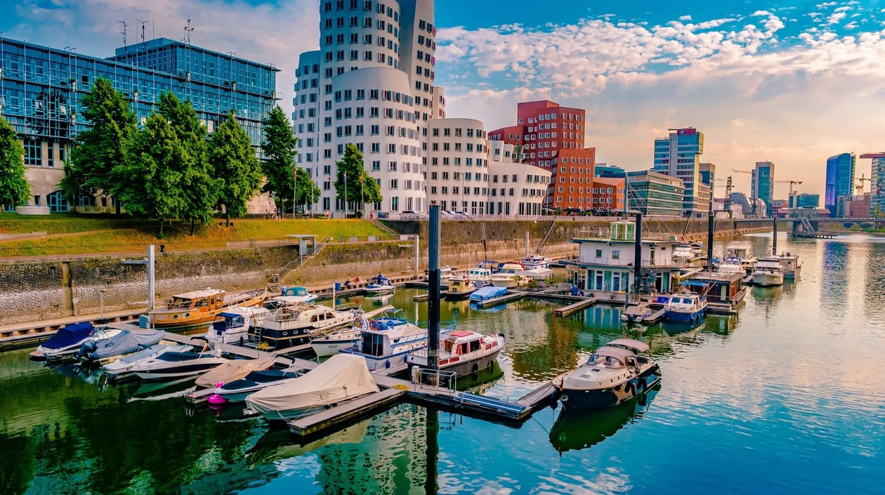 Düsseldorf haven