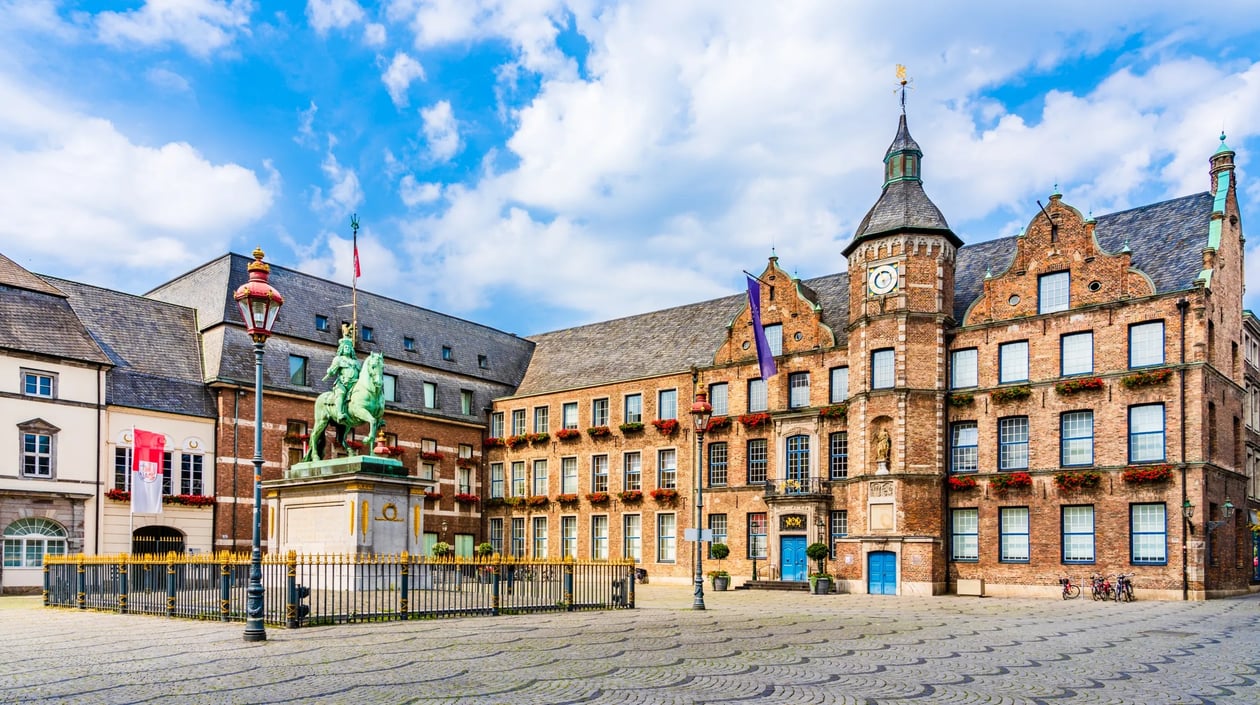 Duitsland, Düsseldorf, Rathaus