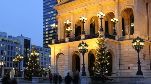 Frankfurt Alte Oper kerst