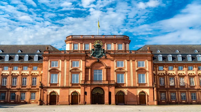 Baroque Palace Mannheim, shutterstock_2217779923