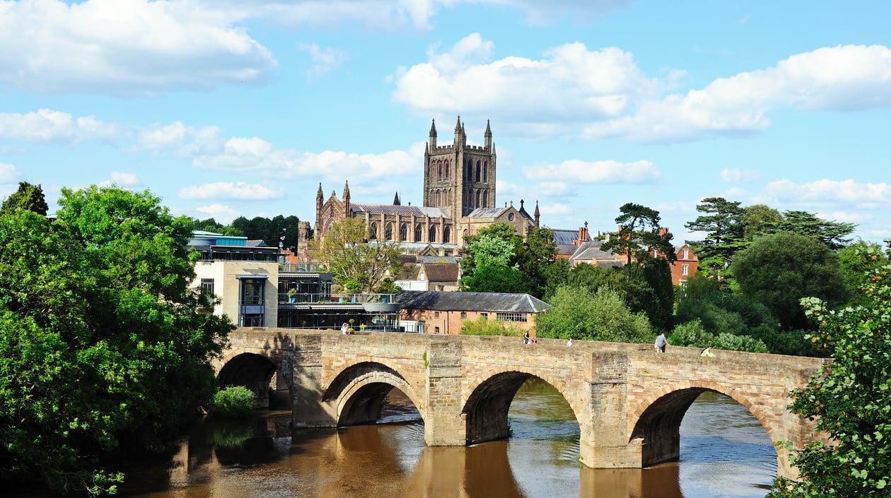 Hereford Cathedral shutterstock_201737375