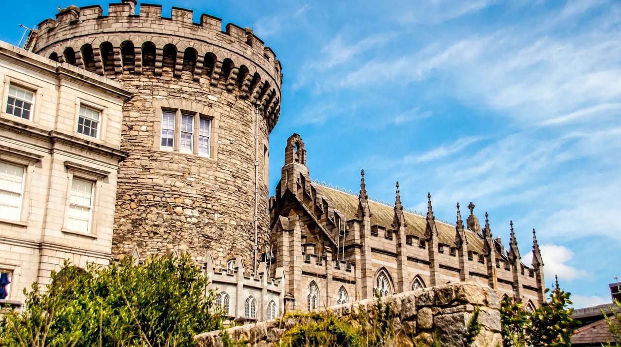 Dublin Castle, shutterstock_353417699