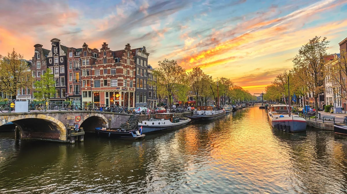 shutterstock_735792118_Nederland, Amsterdam grachten