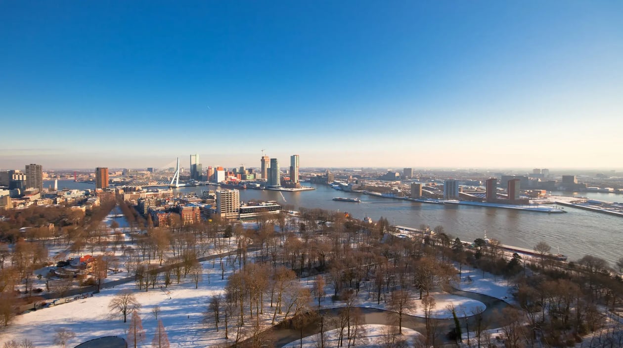 Rotterdam winter