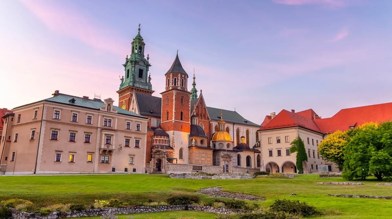 Polen - Krakau - Cathedral of St. Stanislaw