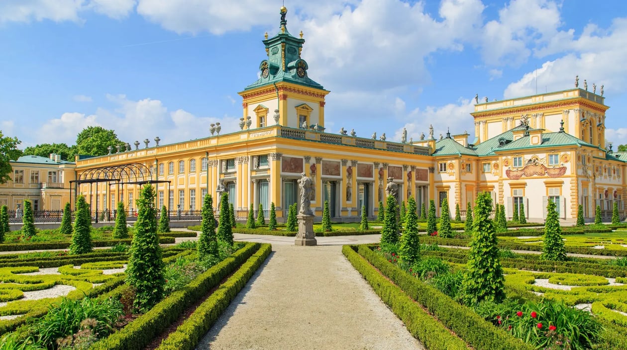 Wilanow paleis Warschau, Shutterstock