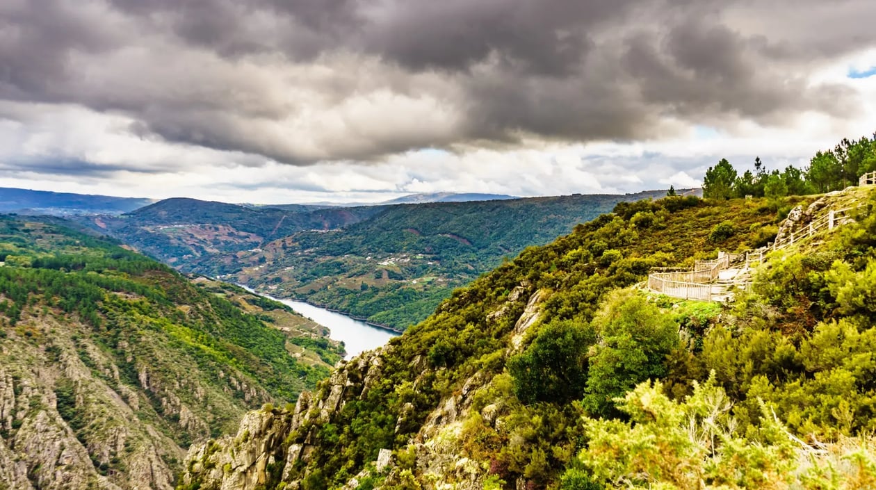 Spanje - Sil Canyon Galicië (2)