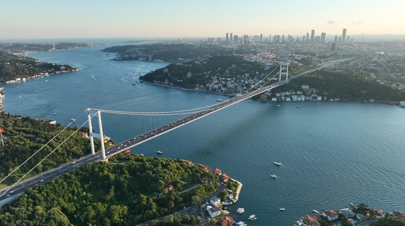 Istanboel - Bosporus Bridge