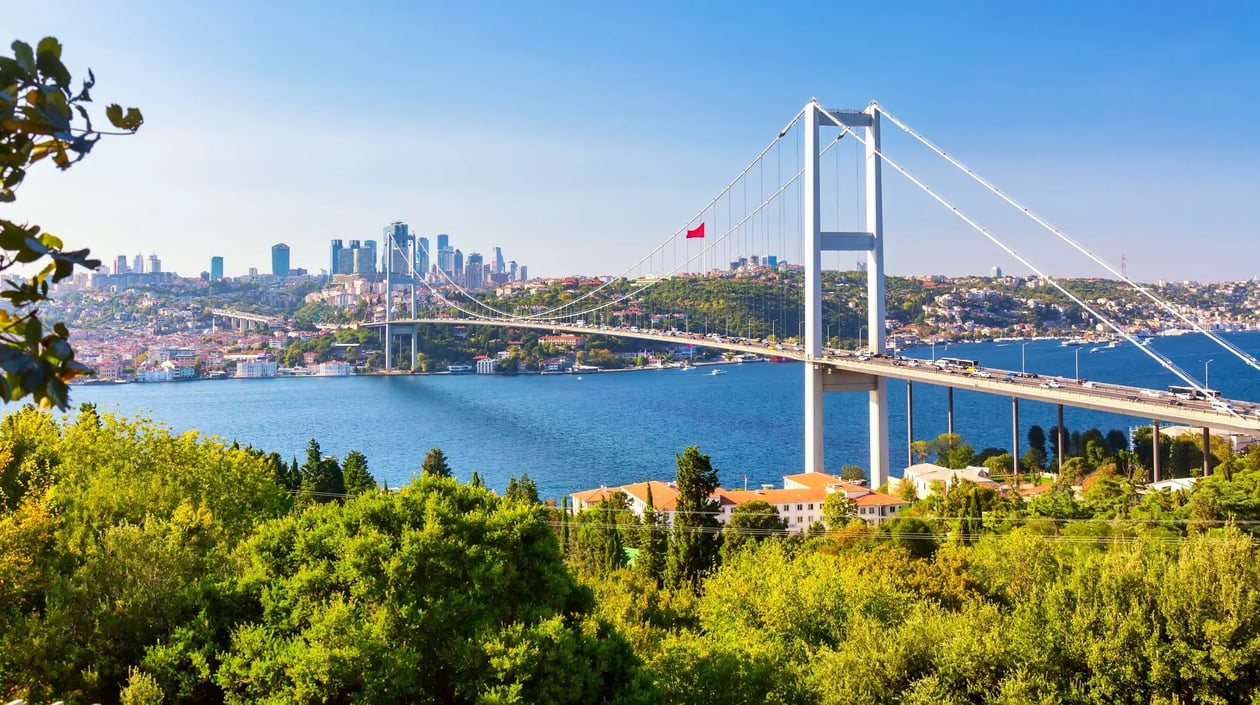 Istanboel - Bosporus bridge 2