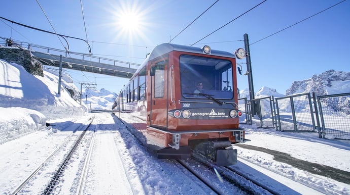 8-daagse reis door het winterse landschap van Zwitserland inclusief de Golden Pass Panorama Express en Glacier Express 