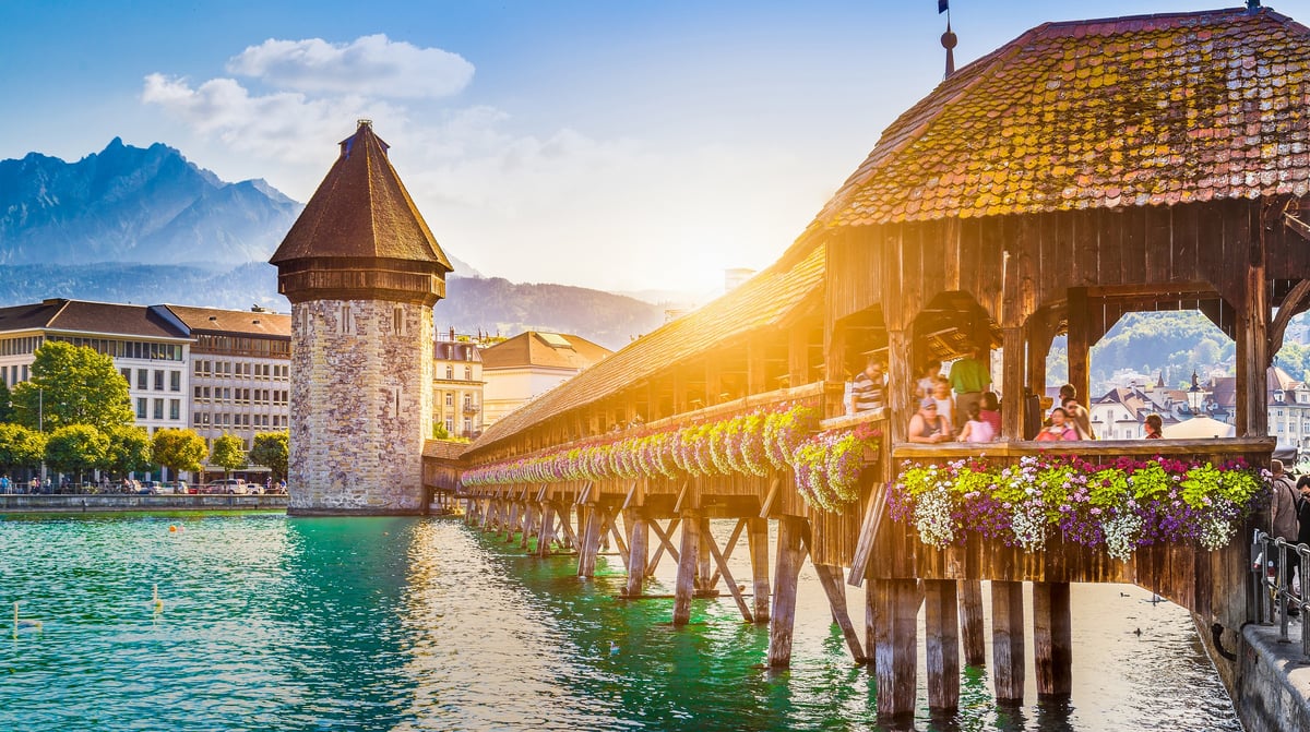 Luzern, Kapelbrucke