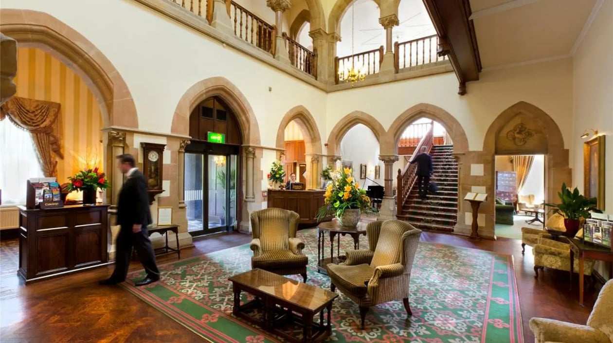 Ashdown Park Hotel lobby