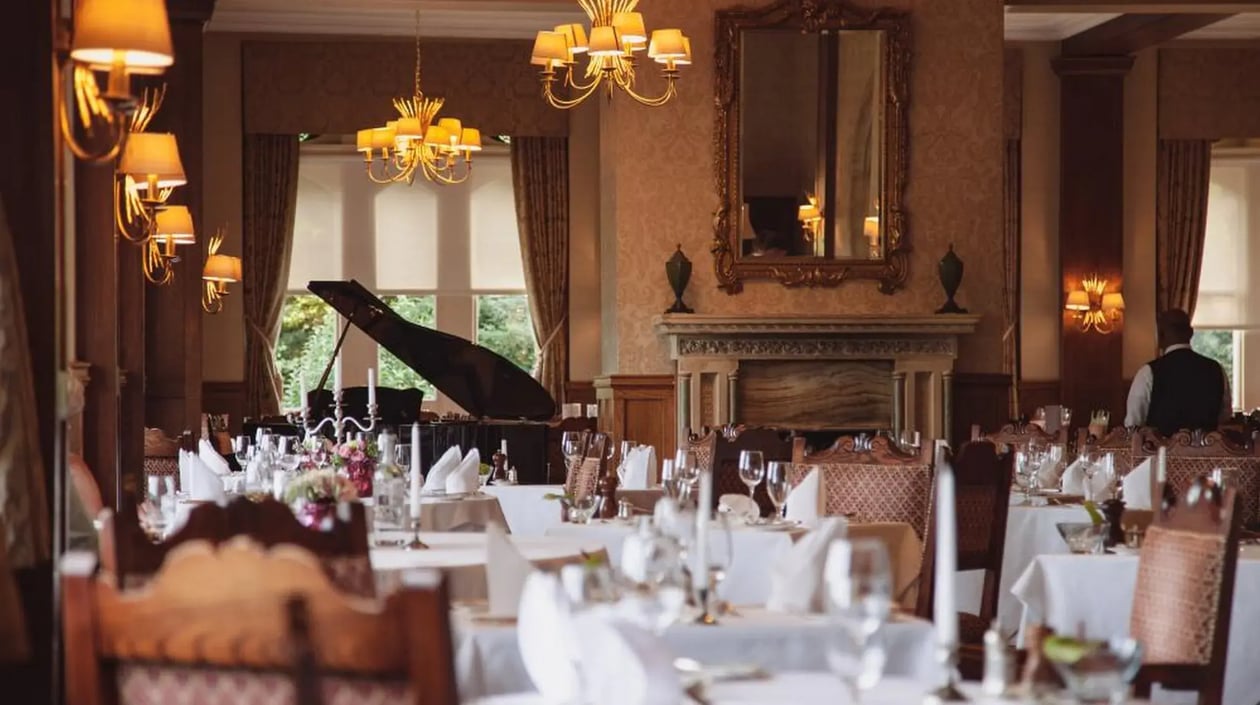 Ashdown Park Hotel restaurant