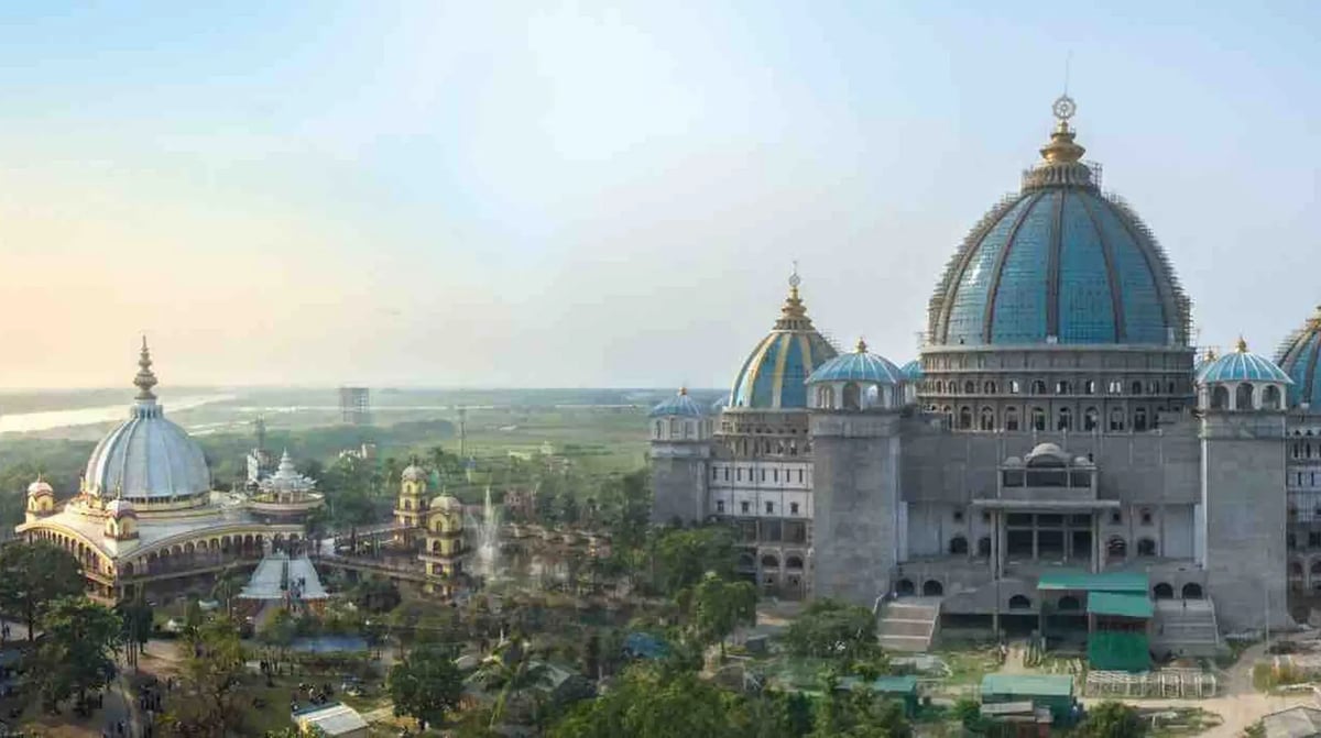 Mayapur new temple